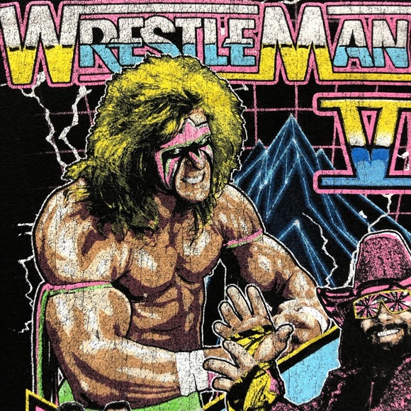 Vintage Inspired WWE T Shirt Medium - Picture 4 of 6